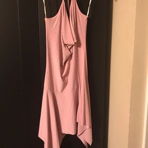 Pink party dress
